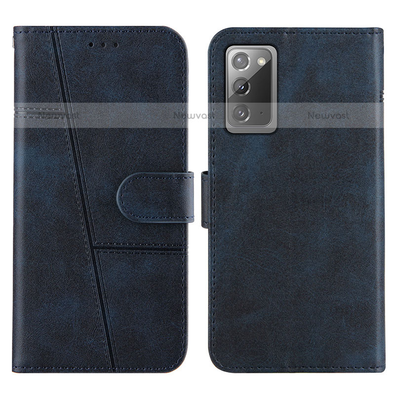 Leather Case Stands Flip Cover Holder Y01X for Samsung Galaxy Note 20 5G