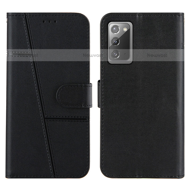 Leather Case Stands Flip Cover Holder Y01X for Samsung Galaxy Note 20 5G