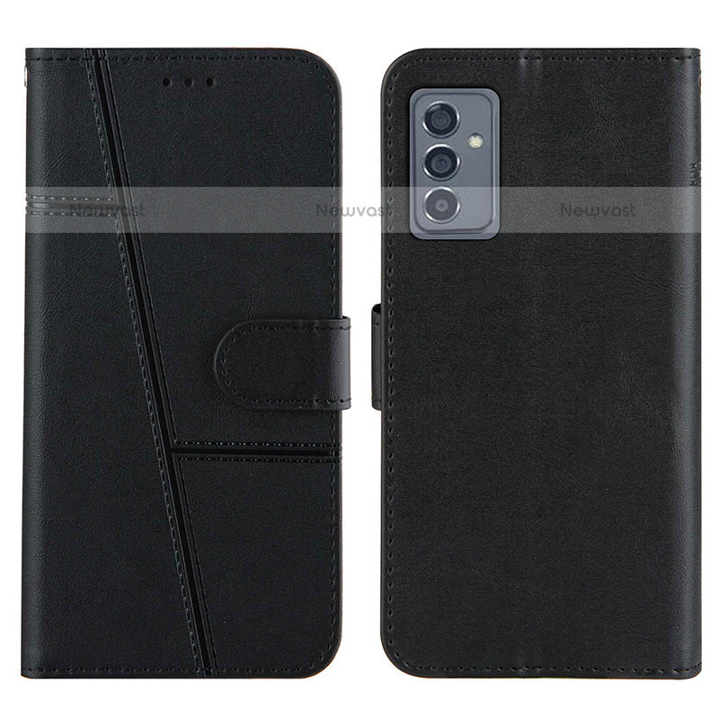 Leather Case Stands Flip Cover Holder Y01X for Samsung Galaxy Quantum2 5G