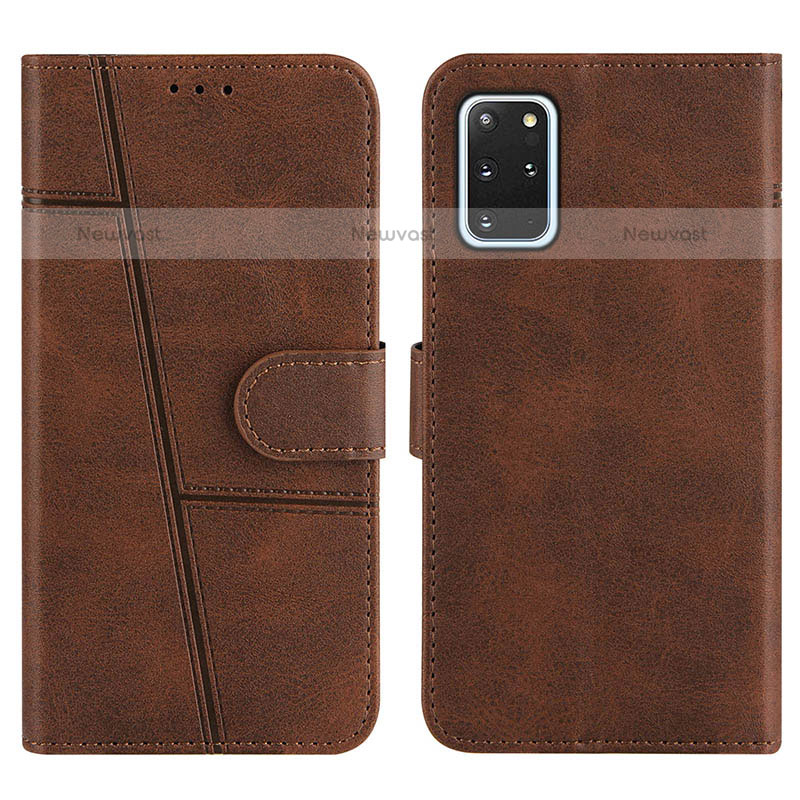 Leather Case Stands Flip Cover Holder Y01X for Samsung Galaxy S20 Plus 5G