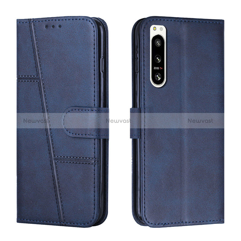 Leather Case Stands Flip Cover Holder Y01X for Sony Xperia 5 IV