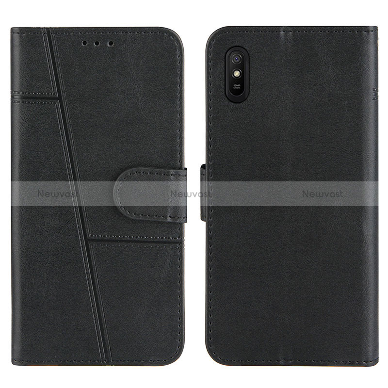 Leather Case Stands Flip Cover Holder Y01X for Xiaomi Redmi 9AT