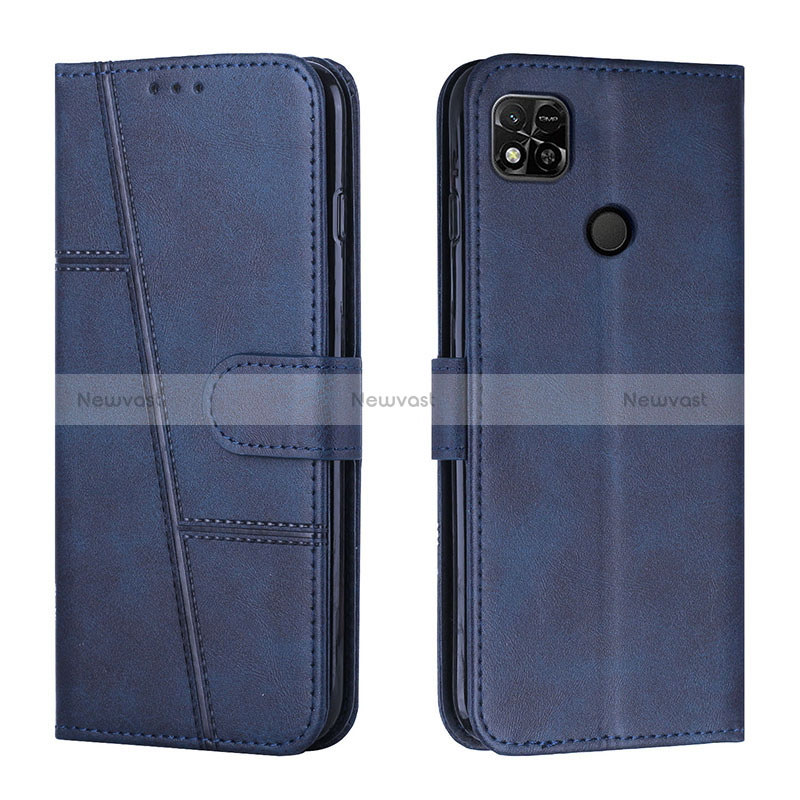 Leather Case Stands Flip Cover Holder Y01X for Xiaomi Redmi 9C