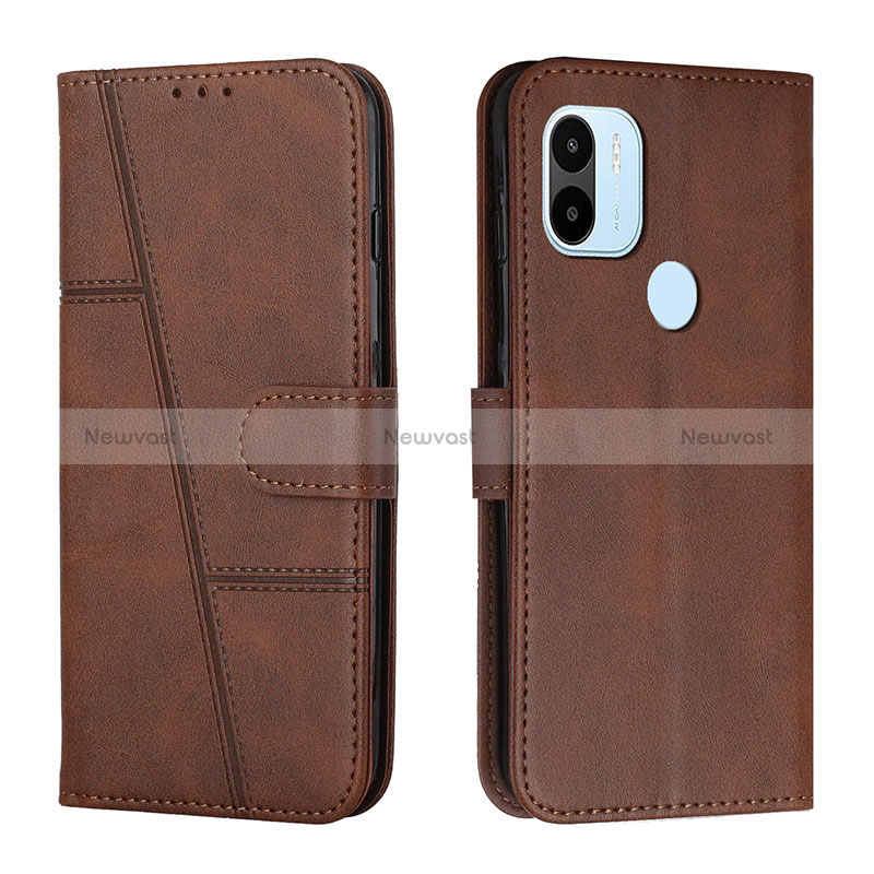 Leather Case Stands Flip Cover Holder Y01X for Xiaomi Redmi A1 Plus