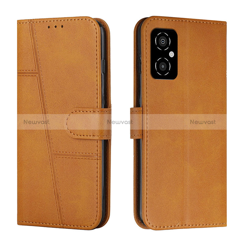 Leather Case Stands Flip Cover Holder Y01X for Xiaomi Redmi Note 11R 5G