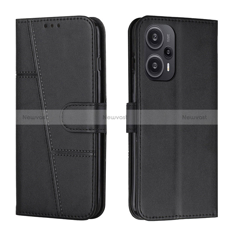 Leather Case Stands Flip Cover Holder Y01X for Xiaomi Redmi Note 12 Turbo 5G