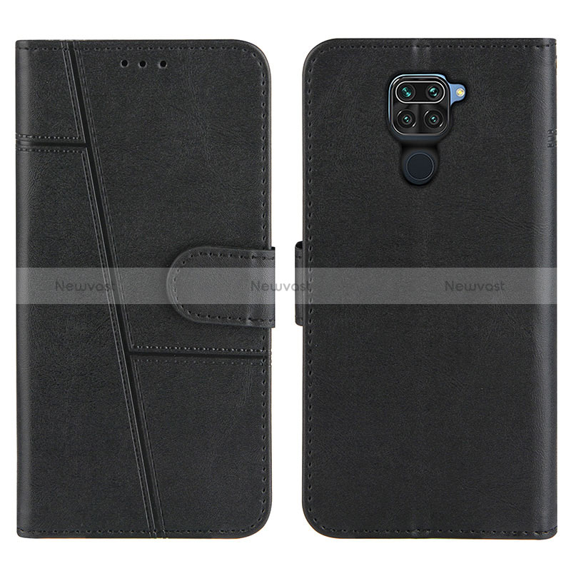 Leather Case Stands Flip Cover Holder Y01X for Xiaomi Redmi Note 9