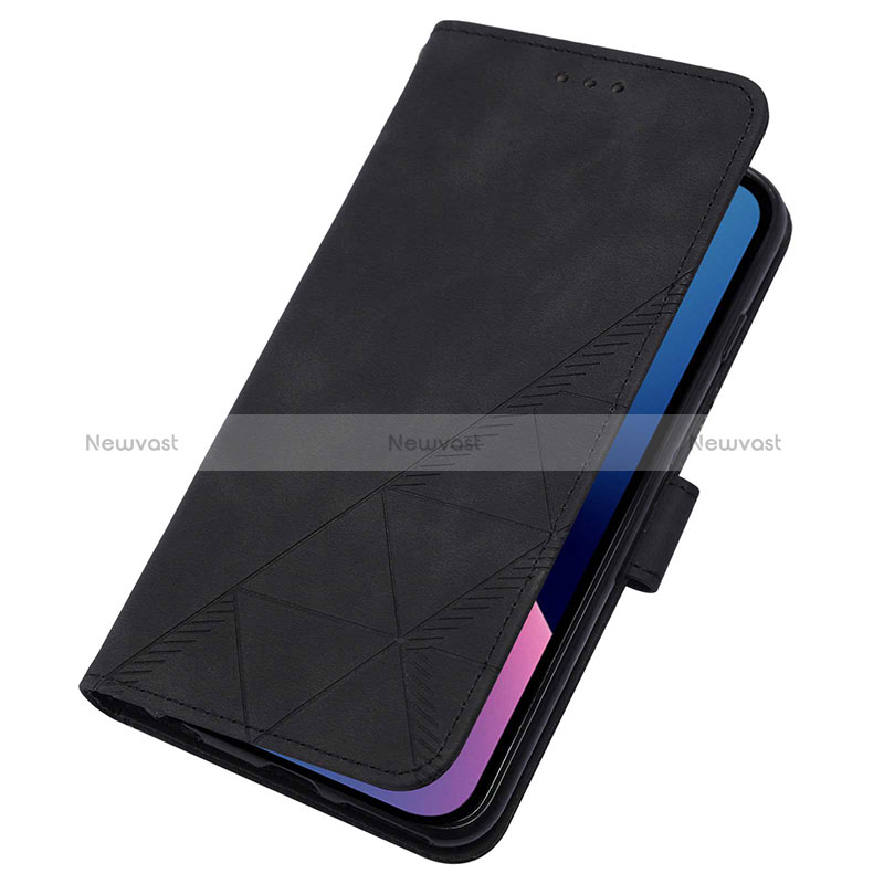Leather Case Stands Flip Cover Holder Y02B for Apple iPhone 13 Pro