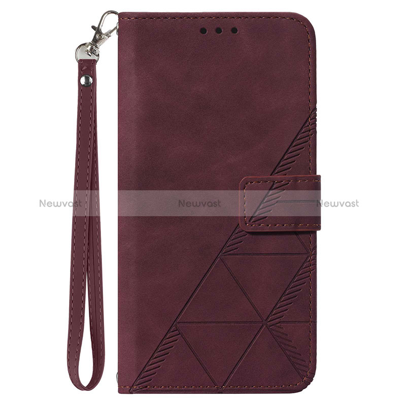 Leather Case Stands Flip Cover Holder Y02B for Samsung Galaxy S20 FE (2022) 5G