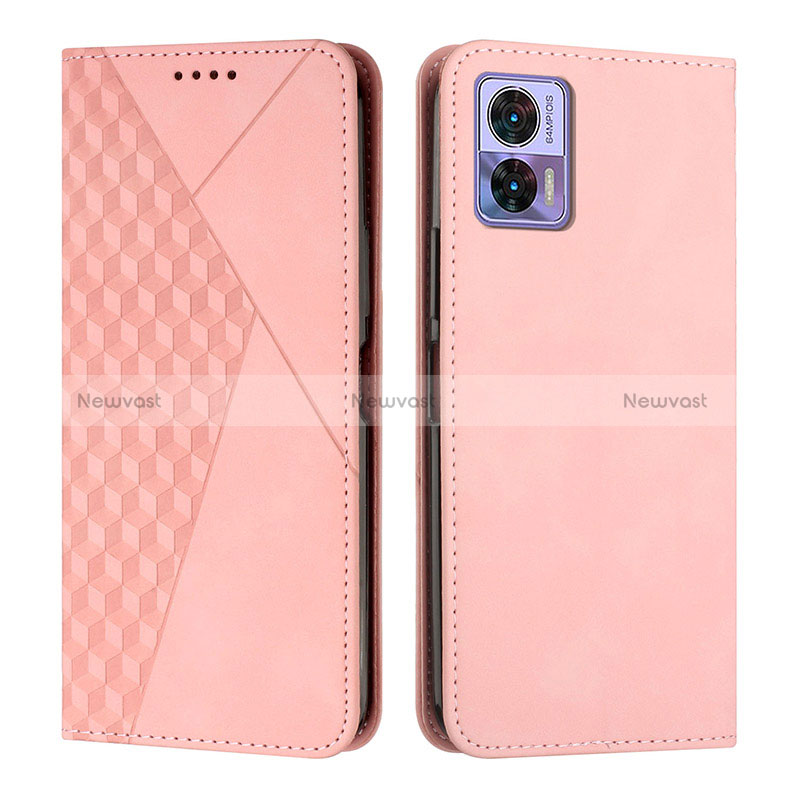 Leather Case Stands Flip Cover Holder Y02X for Motorola Moto Edge 30 Neo 5G