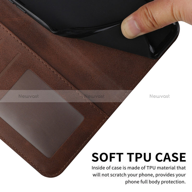 Leather Case Stands Flip Cover Holder Y02X for Oppo Find X5 5G