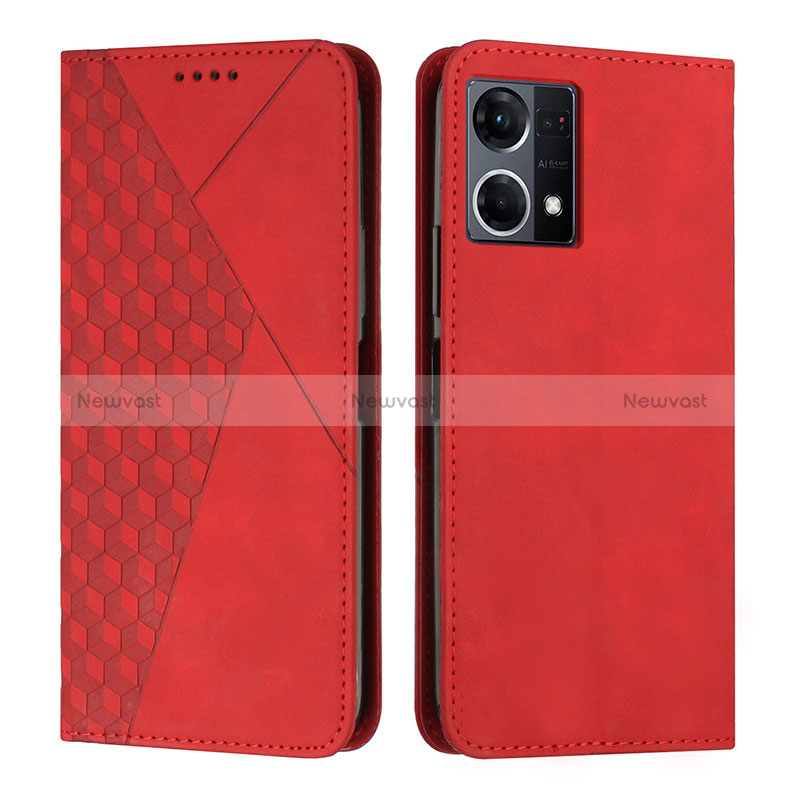 Leather Case Stands Flip Cover Holder Y02X for Oppo Reno8 4G