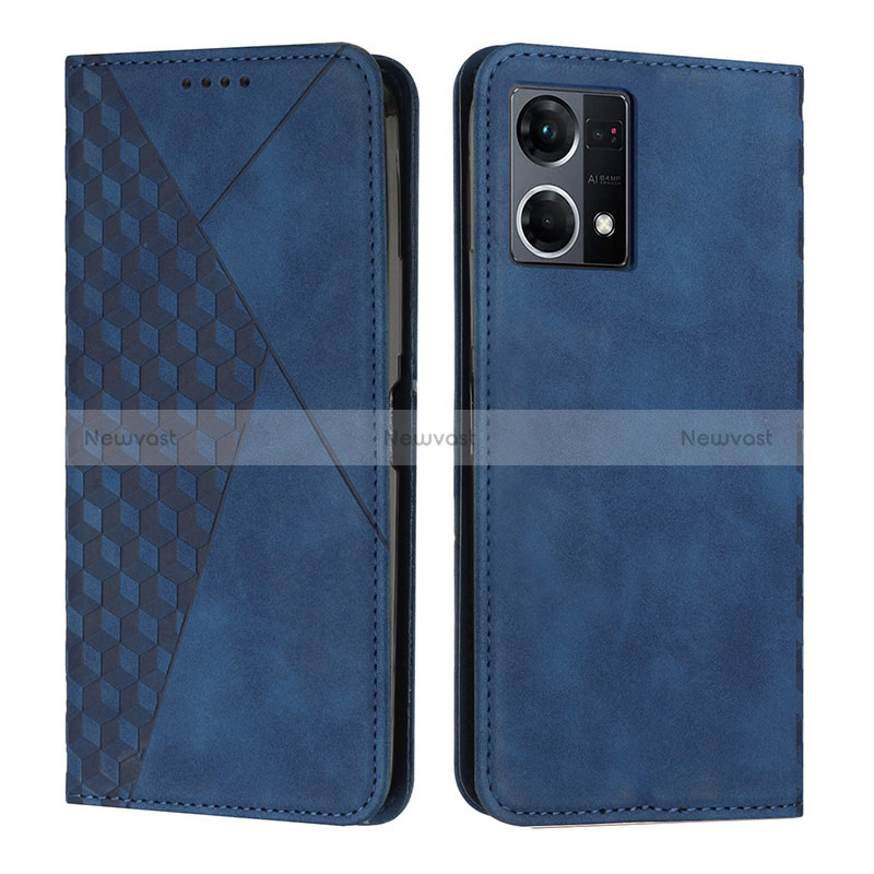 Leather Case Stands Flip Cover Holder Y02X for Oppo Reno8 4G