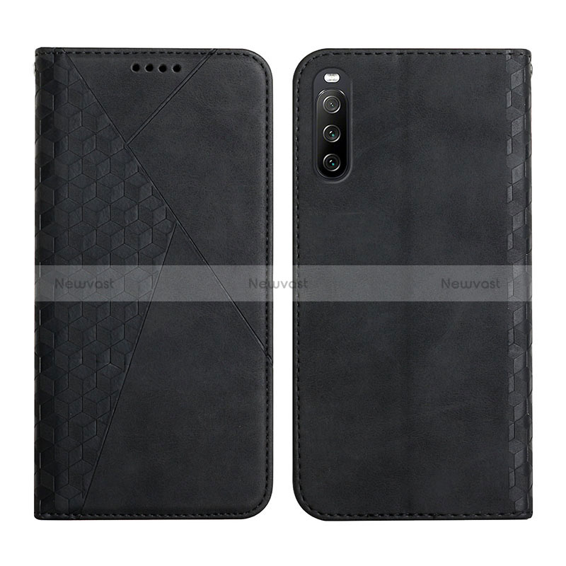 Leather Case Stands Flip Cover Holder Y02X for Sony Xperia 10 III