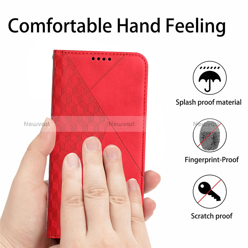 Leather Case Stands Flip Cover Holder Y02X for Xiaomi Poco M3