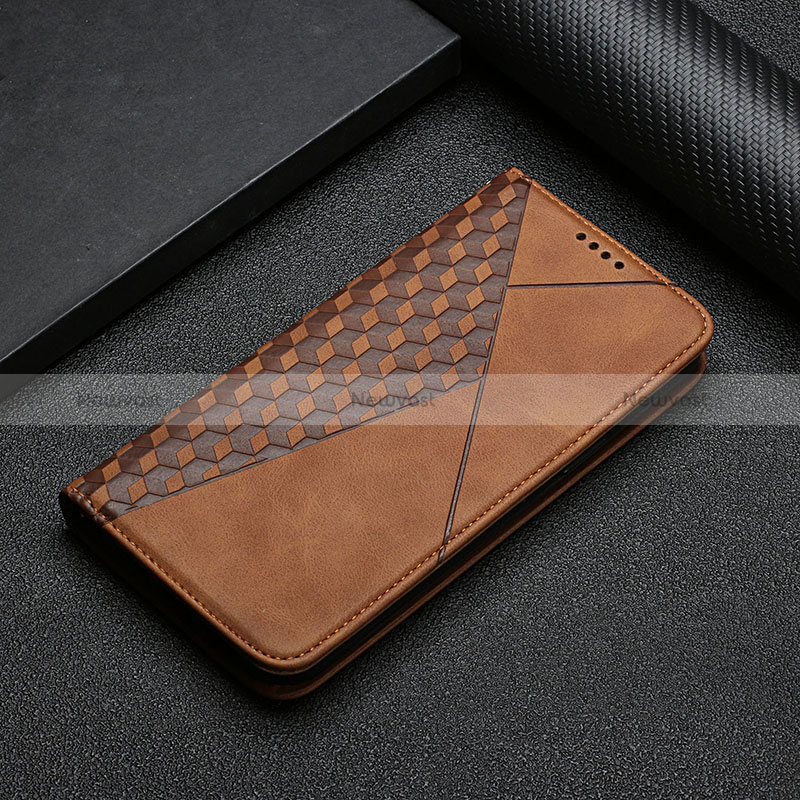 Leather Case Stands Flip Cover Holder Y02X for Xiaomi Poco X3 NFC