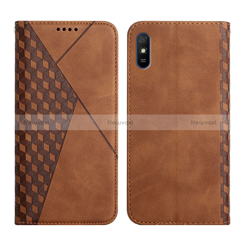 Leather Case Stands Flip Cover Holder Y02X for Xiaomi Redmi 9AT