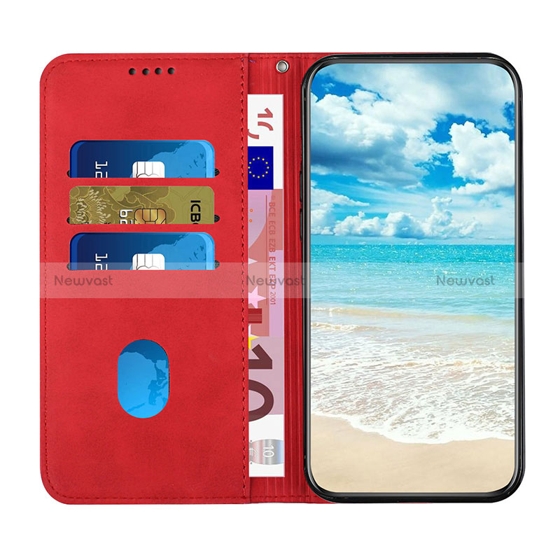 Leather Case Stands Flip Cover Holder Y02X for Xiaomi Redmi Note 9 Pro