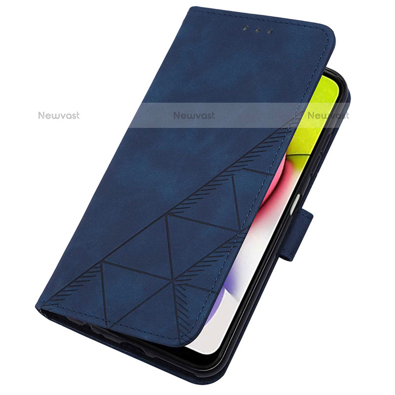 Leather Case Stands Flip Cover Holder Y03B for Samsung Galaxy A02s