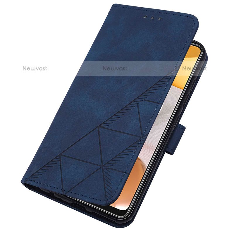 Leather Case Stands Flip Cover Holder Y03B for Samsung Galaxy A42 5G