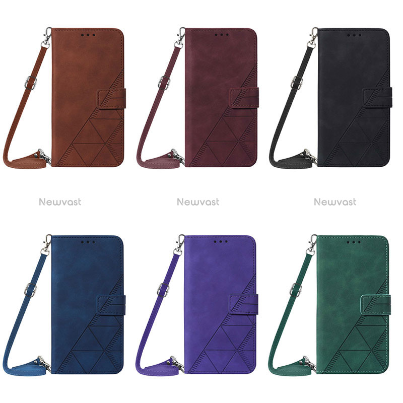 Leather Case Stands Flip Cover Holder Y03B for Samsung Galaxy S20 FE (2022) 5G