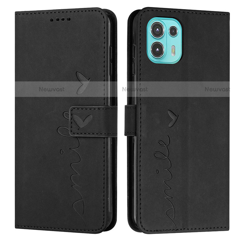 Leather Case Stands Flip Cover Holder Y03X for Motorola Moto Edge 20 Lite 5G