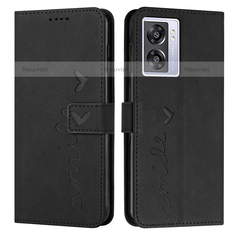 Leather Case Stands Flip Cover Holder Y03X for OnePlus Nord N300 5G
