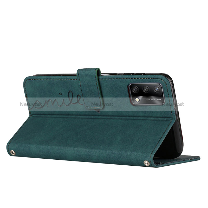 Leather Case Stands Flip Cover Holder Y03X for Oppo A95 4G