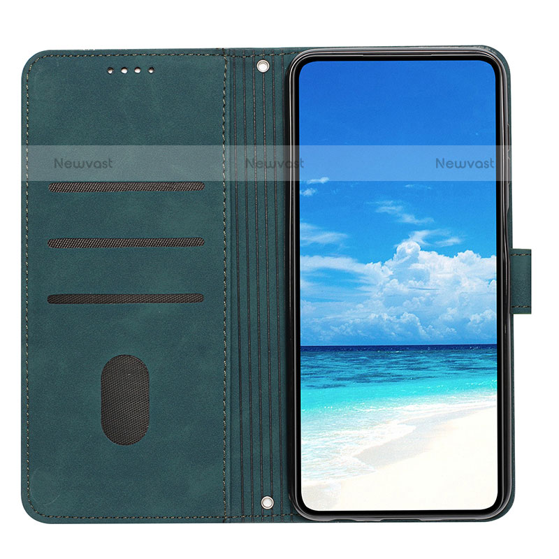 Leather Case Stands Flip Cover Holder Y03X for Oppo F19 Pro