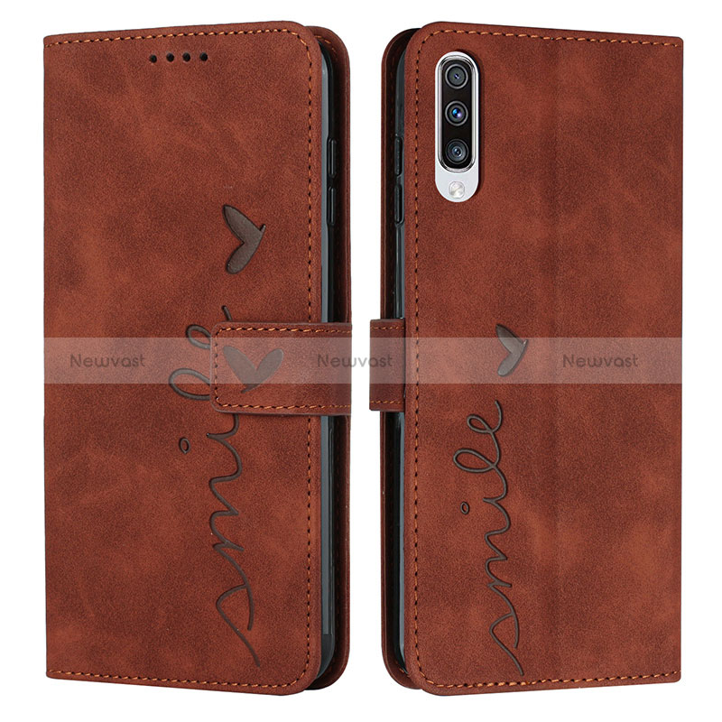 Leather Case Stands Flip Cover Holder Y03X for Samsung Galaxy A70S