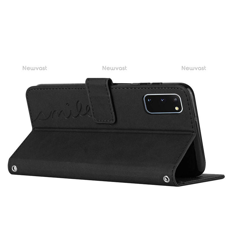 Leather Case Stands Flip Cover Holder Y03X for Samsung Galaxy S20 5G