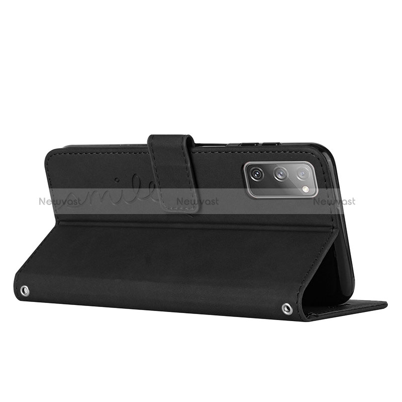 Leather Case Stands Flip Cover Holder Y03X for Samsung Galaxy S20 FE (2022) 5G