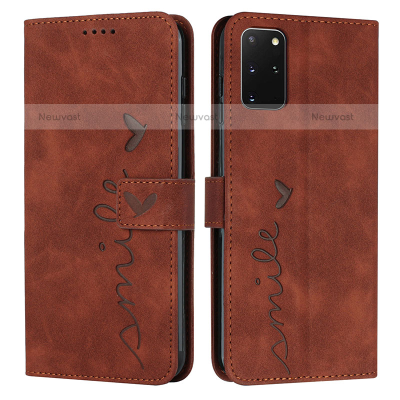 Leather Case Stands Flip Cover Holder Y03X for Samsung Galaxy S20 Plus 5G