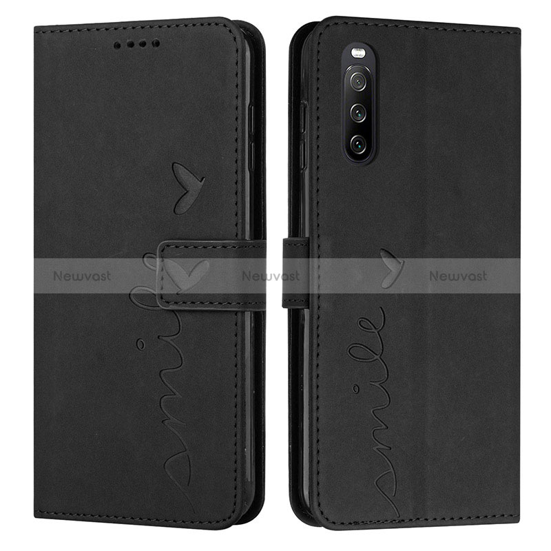 Leather Case Stands Flip Cover Holder Y03X for Sony Xperia 10 V