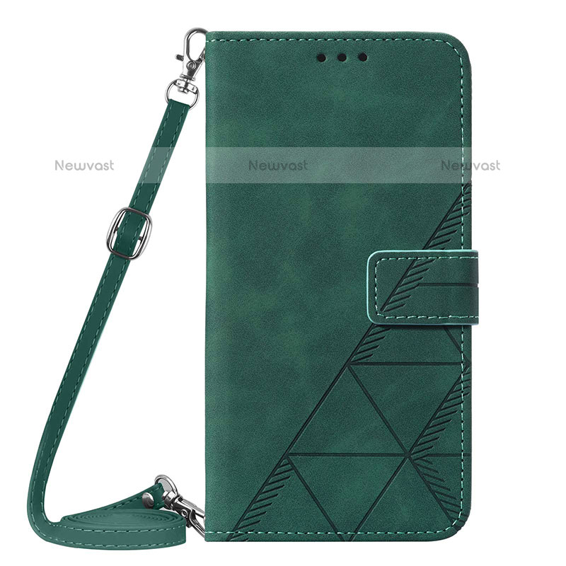 Leather Case Stands Flip Cover Holder Y04B for Samsung Galaxy A42 5G