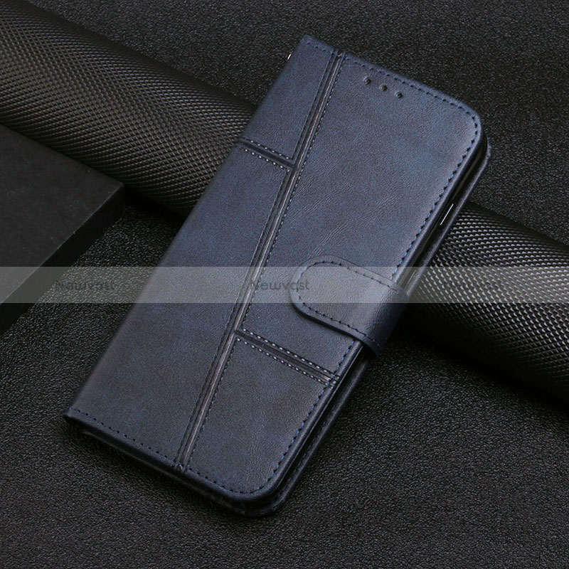 Leather Case Stands Flip Cover Holder Y04X for Motorola Moto E32