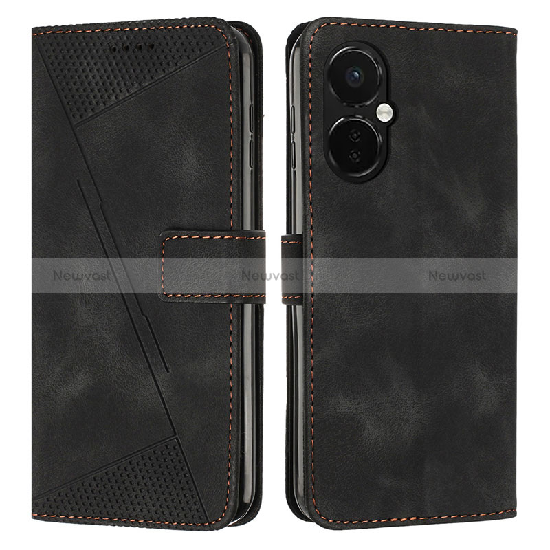 Leather Case Stands Flip Cover Holder Y04X for OnePlus Nord CE 3 5G