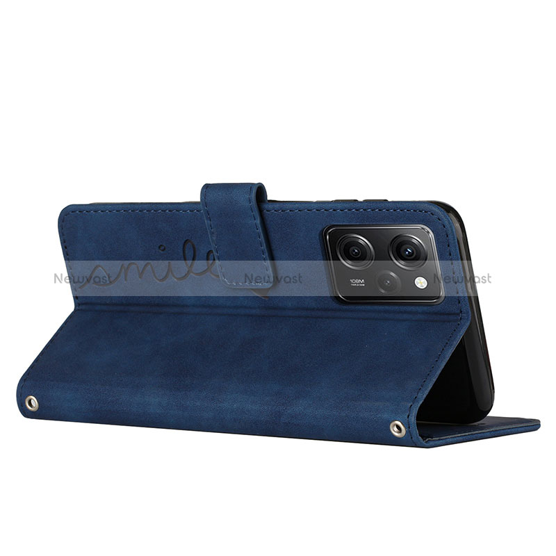 Leather Case Stands Flip Cover Holder Y04X for Xiaomi Redmi Note 12 Pro Speed 5G