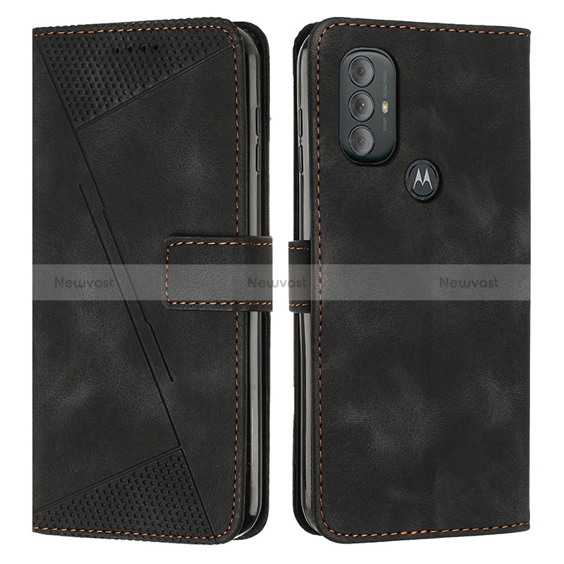 Leather Case Stands Flip Cover Holder Y07X for Motorola Moto G Power (2022)