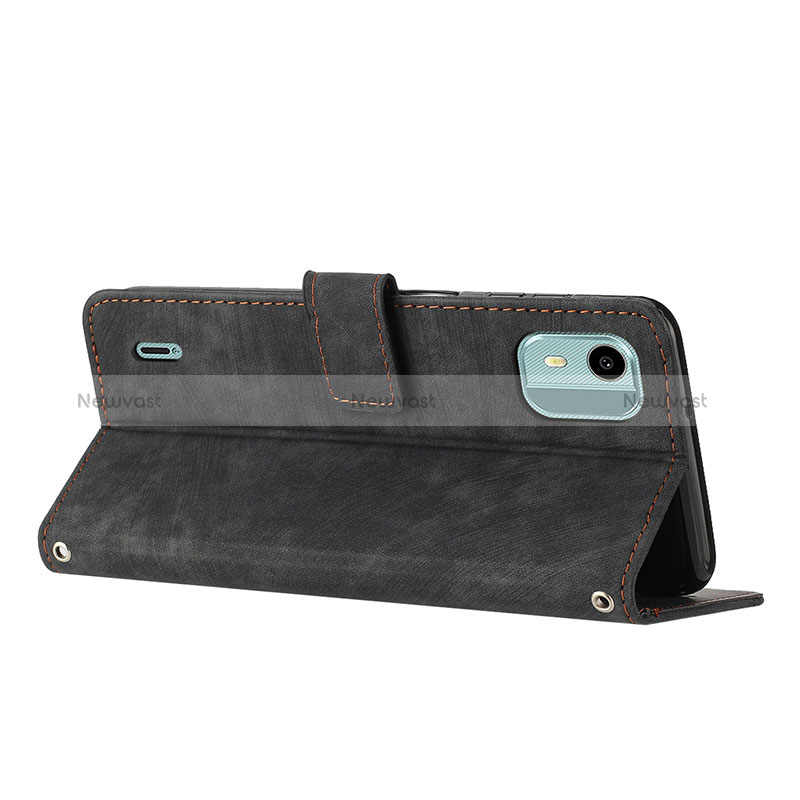 Leather Case Stands Flip Cover Holder Y07X for Nokia C12