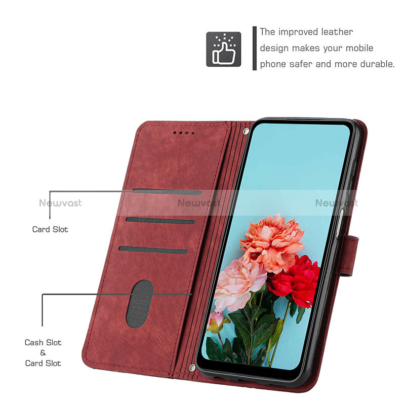 Leather Case Stands Flip Cover Holder Y07X for Realme 10 4G