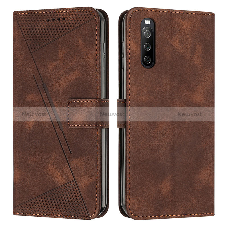 Leather Case Stands Flip Cover Holder Y07X for Sony Xperia 10 IV