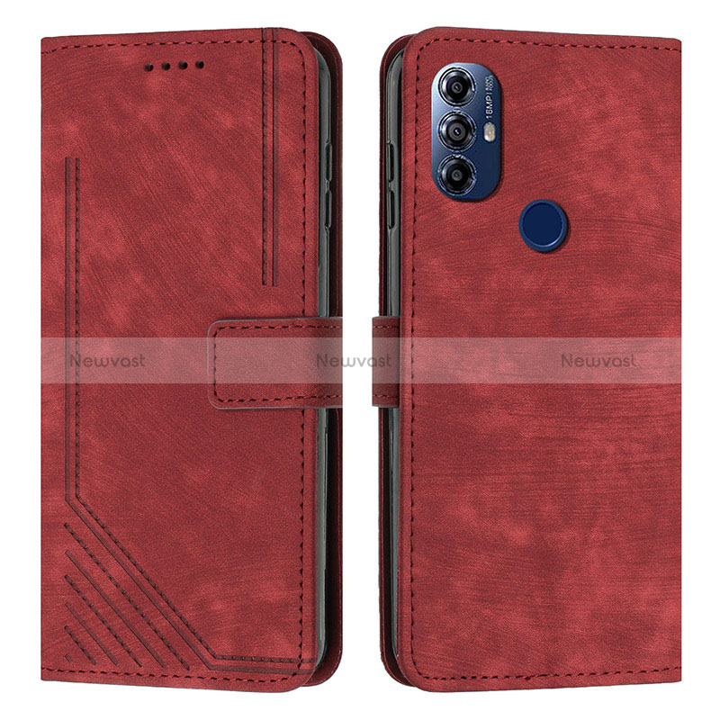 Leather Case Stands Flip Cover Holder Y08X for Motorola Moto G Power (2022)