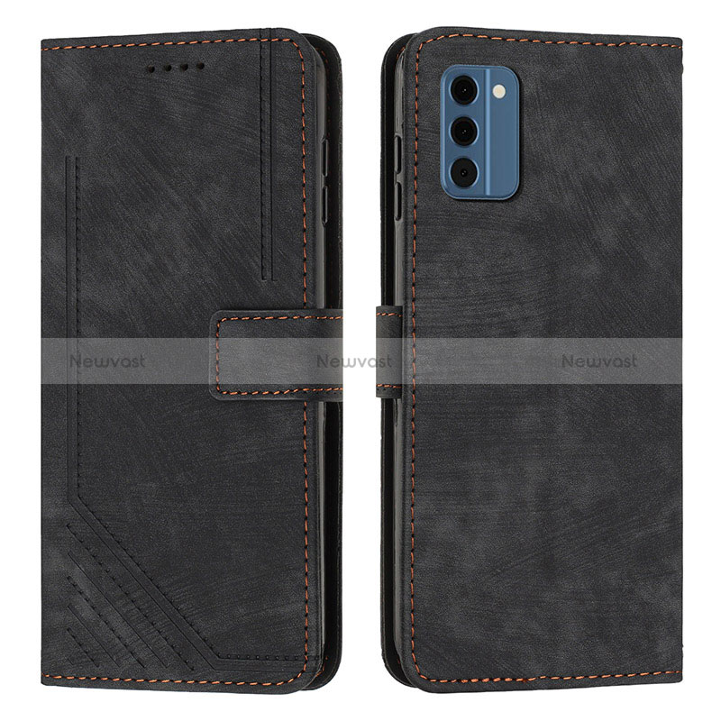 Leather Case Stands Flip Cover Holder Y08X for Nokia C300