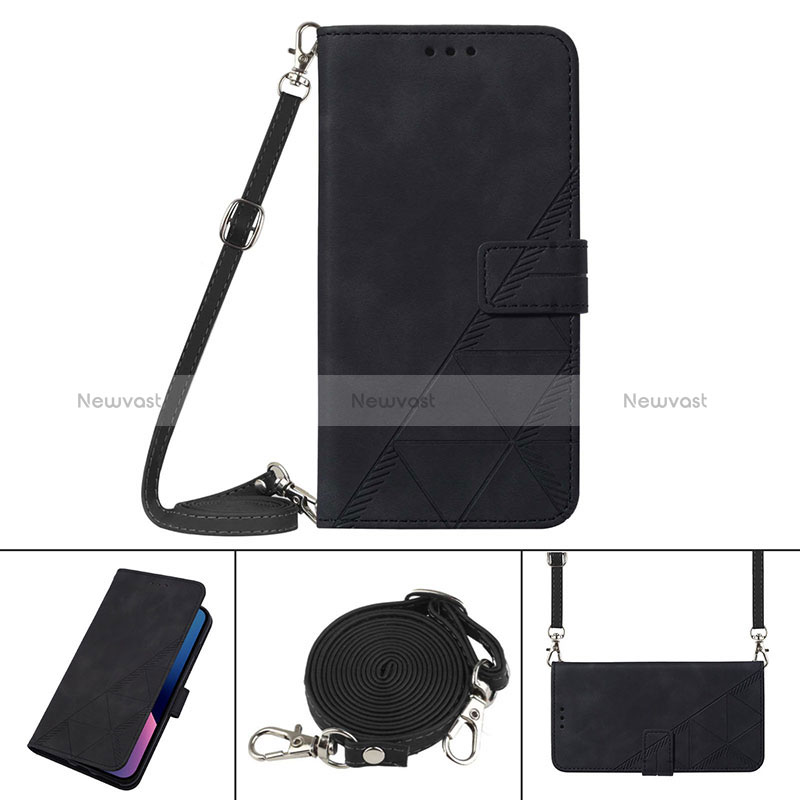 Leather Case Stands Flip Cover Holder YB1 for Nokia C22