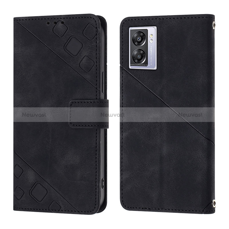 Leather Case Stands Flip Cover Holder YB1 for Realme V23 5G