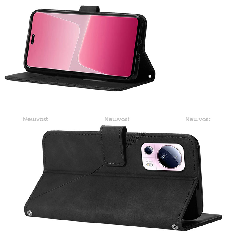 Leather Case Stands Flip Cover Holder YB1 for Xiaomi Mi 12 Lite NE 5G