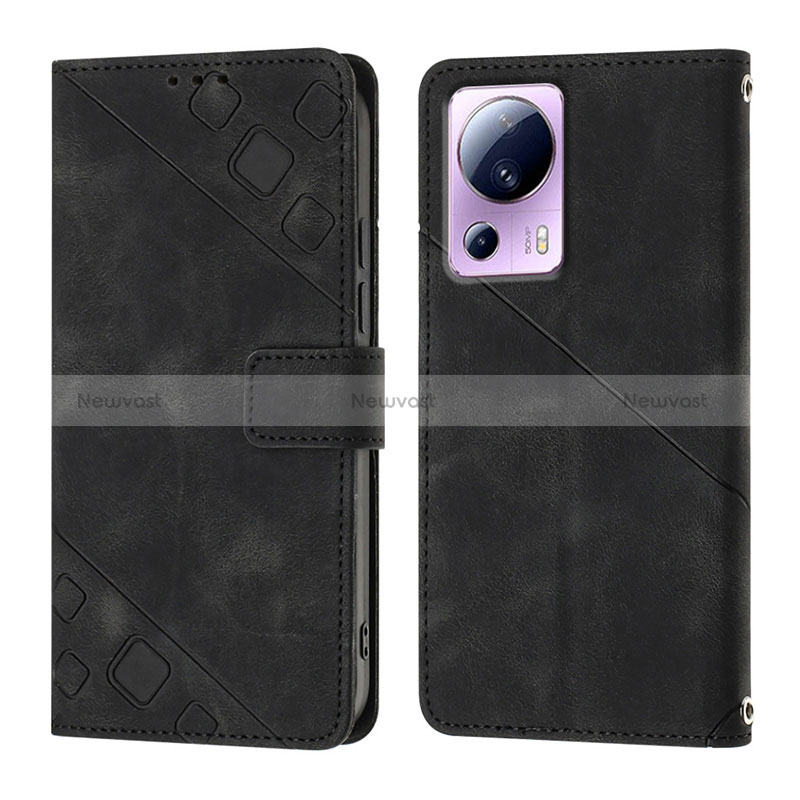 Leather Case Stands Flip Cover Holder YB3 for Xiaomi Mi 12 Lite NE 5G