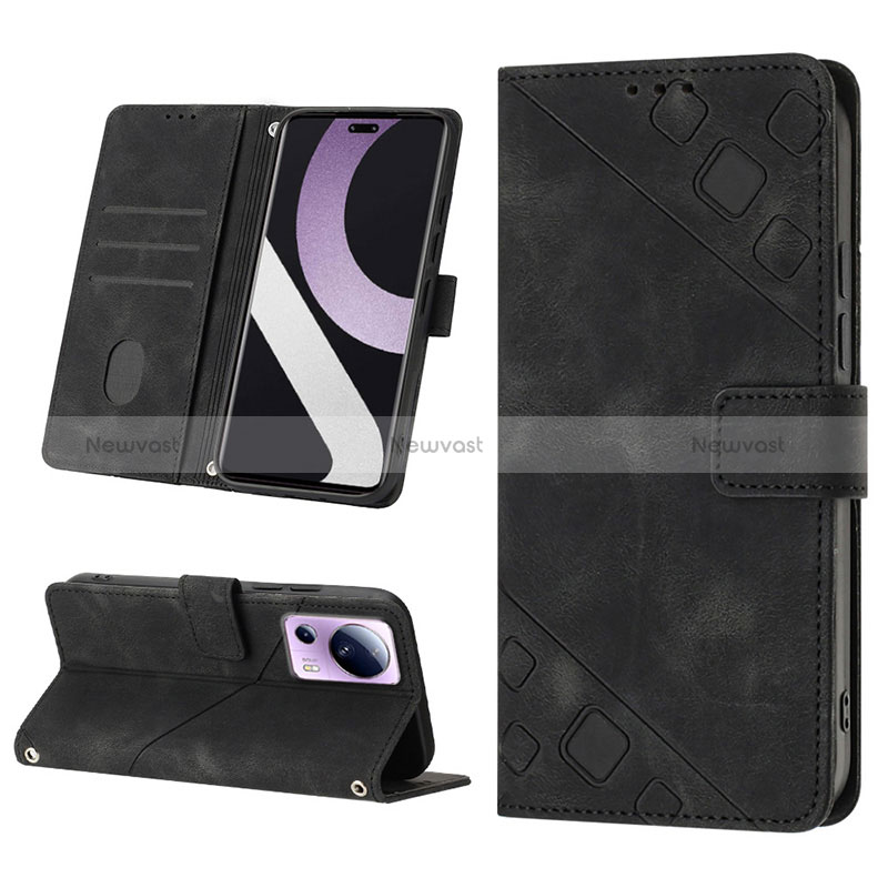 Leather Case Stands Flip Cover Holder YB3 for Xiaomi Mi 12 Lite NE 5G