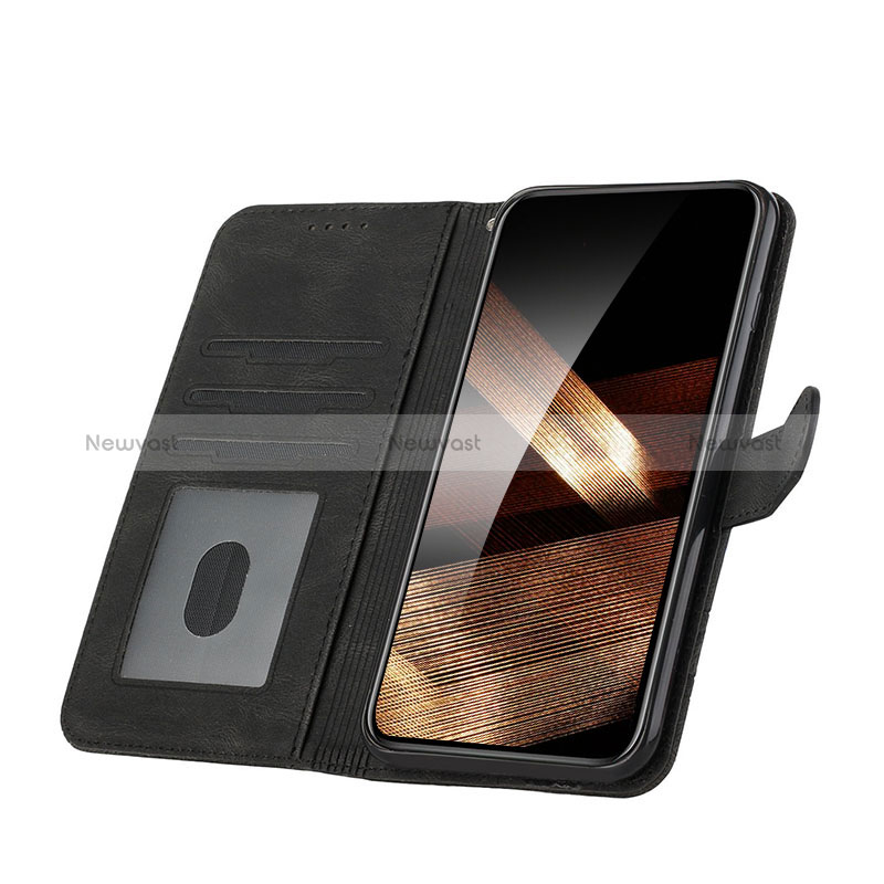 Leather Case Stands Flip Cover Holder YX2 for Nokia 3.4